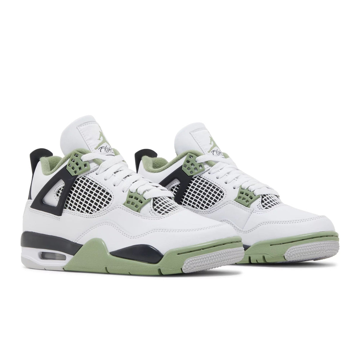 Air Jordan 4 Retro 'Seafoam' AQ9129-103 for Women - product image from the listing.