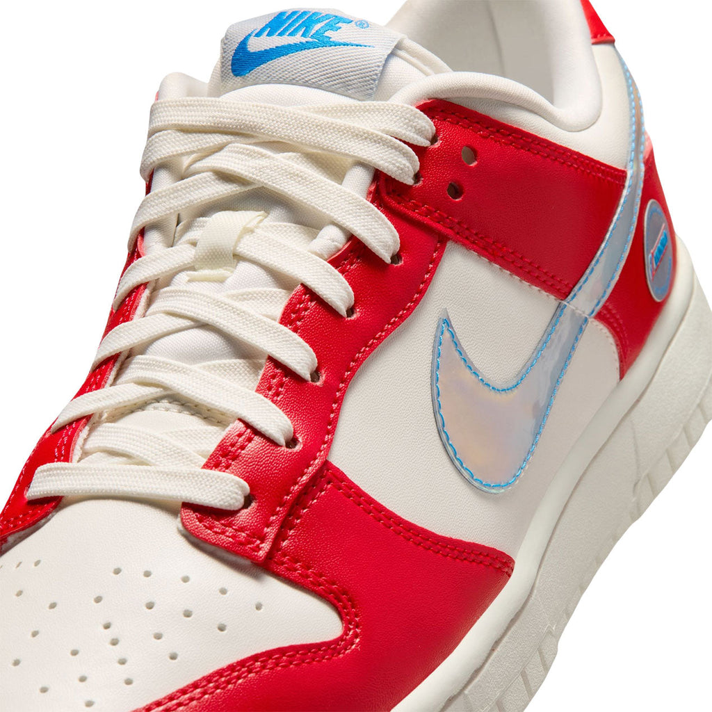 Nike Dunk Low WNBA 30th (Action Red/multi-color-sail) for Women - product image from the listing.