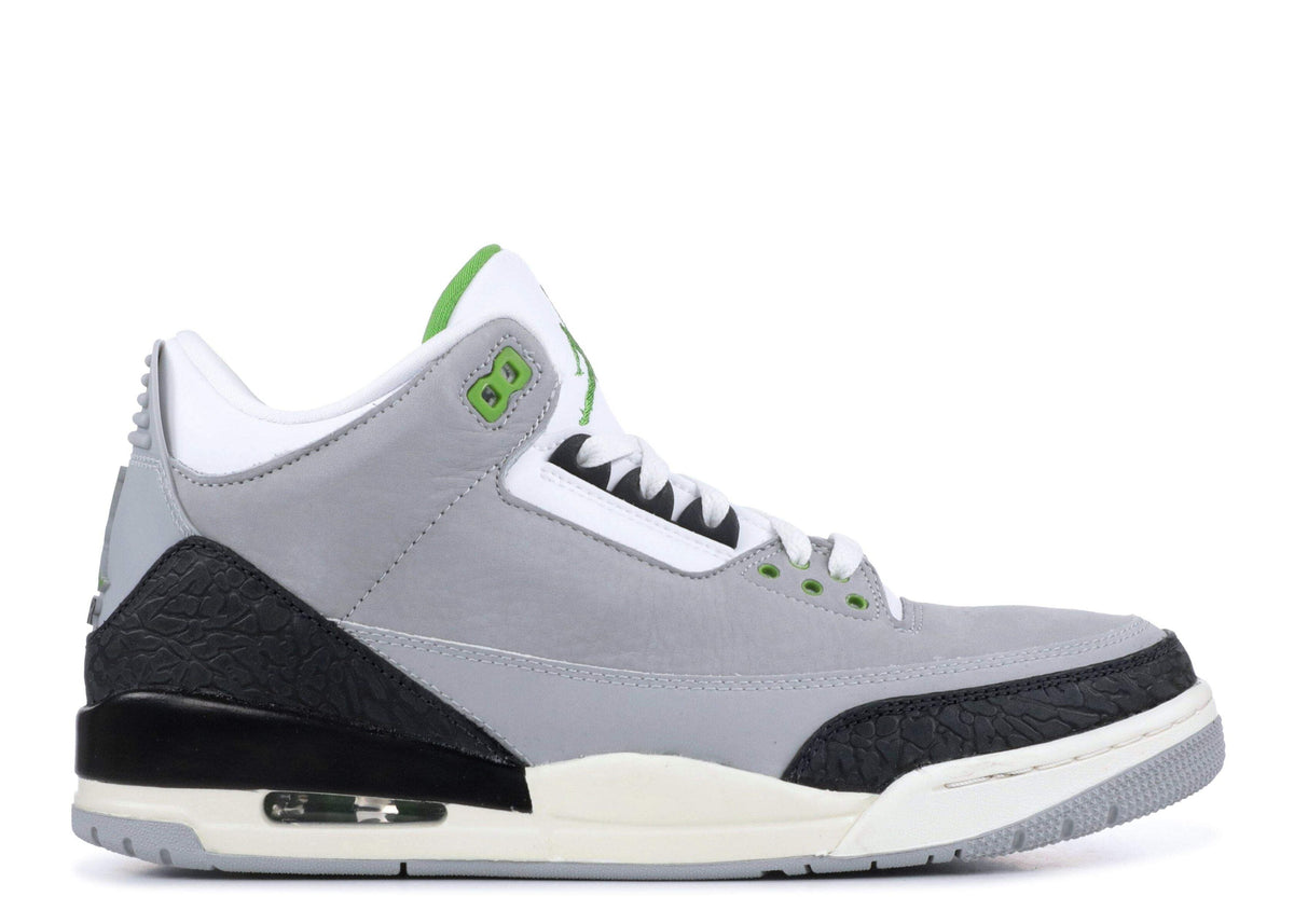 Air Jordan 3 Retro 'Chlorophyll' Footwear - product image from the listing.