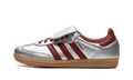 Women's Samba LT "Silver Metallic Ruby Gum" JH5707 - product image from the listing.