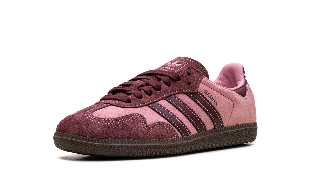 Women's Samba OG "Pink Spark Shadow Red" IH6704 - product image from the listing.